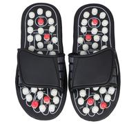 PRETYZOOM Acupuncture Slippers Foot Massage Slippers with Pressure Points for Summer Indoor Use, Made of Sturdy Rubber, Soft and Comfortable Design for Relaxation and Foot Therapy