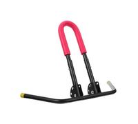 PRETYZOOM Adjustable Bike Kickstand Side Stand Bracket for Balance Bikes Parking Support Practical Folding Foot Stand for Uneven Ground Easy Installation Black and Red