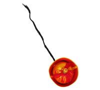 PRETYZOOM Ancient Chinese Emperor Hat with Ponytail Lightweight Paperboard Cosplay Role Play Hat for Adults Traditional Qing Dynasty Costume Performance Accessory
