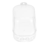 PRETYZOOM and Cage Tub Most Hanging Bath Bird outside Cages Bathing Box Shower and Parrot Shower Basin for Magpie Parrot Suitable for Budgie