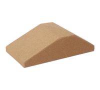 PRETYZOOM Anti-slip Cork Yoga Support Block for Calf Stretch and Muscle Relief, Wear Resistant Physical Inclined Block with Non-slip Surface, for Indoor and Outdoor Yoga Balance Training