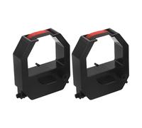 PRETYZOOM Attendance Clock Ribbon 2 Pcs Black Ink Replacement Simple Setup for Accurate Employee Time Recording