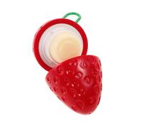 PRETYZOOM Autumn Unisex Lip Balm Strawberry Shape Moisturizing Lip Cream Compact Travel for Women and Men Students Intensive Hydration and Moisture