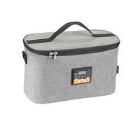 PRETYZOOM Baby Bottle Warmer Bag Portable Tote Bag with Oxford Cloth and Liquid Crystal Thermostat, 8l Capacity, Car Charging Head Included, Universal Fit for Car Models, Real-time