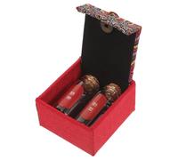 PRETYZOOM Baby Keepsake with Fetal Hair and Baby Teeth Storage, Tooth Saver Case in Red Box for Memory Collection and Cord Keepsake