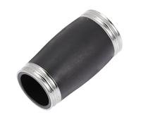 PRETYZOOM Bakelite Clarinet Two-section Tuning Tube Replacement Part for B Flat Treble Clarinet Smooth Surface Easy to Clean Accurate Sound for Schools Concerts Bands