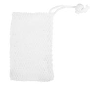 PRETYZOOM Bathing Soap Bag Bathing Mesh Bag 7x5 Inch Exfoliating Portable Nylon for Women for People for Traveling Random Color