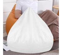 PRETYZOOM Bean Bag Inner Liner Replacement 17.72X17.72X9.84 Inch Sofa Stool Inner Lid Washable Cover for Lazy Sofa Cushion Insert