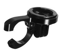 PRETYZOOM Bike Computer Mount for Road Bikes Secure Flashlight Front Handlebar Holder Compatible with Garmin Wahoo Stylish Black Adapter for Tt and Bars