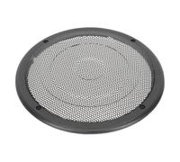 PRETYZOOM Black 8-inch Auto Speaker Cover Anti-collision Net Speaker Protective Mesh Cover Plastic Iron Decoration for Car Subwoofer Modification DIY