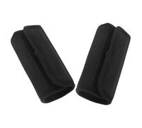 PRETYZOOM Black Composite Cotton Cane Grip Cover for Elderly Shock Absorption and Skin Protection, Suitable for Outdoor Wheelchairs and Walking Canes, Comfortable Crutches Padding