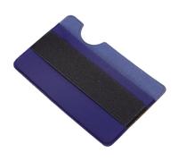 PRETYZOOM Blue Elastic Phone Back Pocket Card Holder Self Adhesive