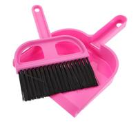 PRETYZOOM Box Climbing Broom Small Dustpan and Brush for Hamster Cage Cleaning Mini Broom and Dustpan for Pet Care for Hamster Hideout Maintenance and Household Dust Removal