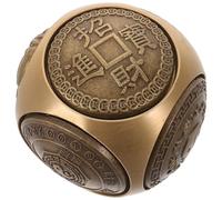 PRETYZOOM Brass Hand Exercise Balls with Smooth Finish for Grip Strength Enhancement and Palm Relaxation, Classic Feng Shui Spheres Suitable for Living Area Décor and Workplace Use, Weighted