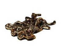 PRETYZOOM Brooch Alloy Cow Pin with Shining Rhinestones Accessory for Women and Suitable for Anniversary and Christmas