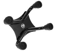 PRETYZOOM Cane Tips Replacement Quad Crutch Tips Black Rubber 4 Leg Foot Pad for Cane and Crutch, Nonskid Shock Absorbing for Outdoor Activities and Mountaineering