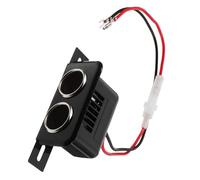 PRETYZOOM Car Cigarette Lighter Socket Splitter Adapter Charge Multiple Devices with Female Socket Plug Extension Cable, Plastic Material with Multiple Protection Functions, for Traveling