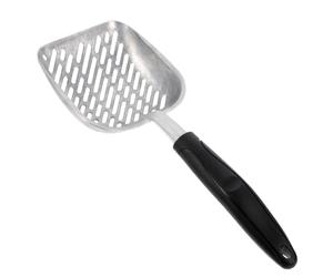 PRETYZOOM Cat Litter Scoop Kitten Sands Shovel Stainless Steel White Wide Mouth for Cats PET