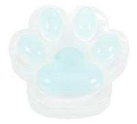 PRETYZOOM Cat Paw Shape Diamond Drawing Fixator, Blue Glow-in-The-Dark DIY Handheld Presser for Diamond Art Accessories, Manual Cross Stitch Tool for Canvas Crafting