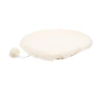 PRETYZOOM Cat Sleeping Pad Warm Pet Cushion for Kitten Bedding Cheese White Soft and Non-slip Comfort for Indoor Use