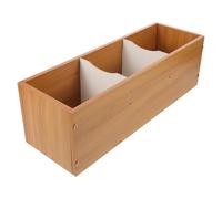 PRETYZOOM CD Stand Large Capacity Wooden and Classification Space-saving Design with Freestanding Structure for Home Organization and Desktop Use