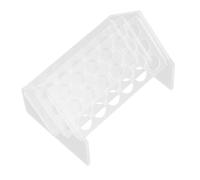 PRETYZOOM Centrifuge Tube Rack Slant Organizer for Lab Specimen Storage Acrylic Holder Stand Chemistry Test Tube Display Rack
