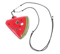 PRETYZOOM Ceramic 6-hole Mini Ocarina Wind Instrument for Children and Beginners, Lightweight and Portable Musical Instrument for Music Practice Random Color