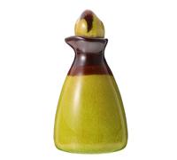 PRETYZOOM Ceramic Essential Oil Pot Refillable Dispenser Bottle for Beauty Salon Perfume Massage Oils Elegant with Rounded Base for Bathroom Dressing Table Decoration