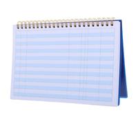 PRETYZOOM Check Register Book for Personal Use with 60 Pages, Portable Convenience and Extended Usage, Blue Cover, Suitable for Business Transactions and Fits in Purses or Bags