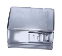 PRETYZOOM Child Safety Door Lock Cover, Plastic Door Lock Covers with Easy Installation, Resistant to Damage Design for Anti-Lock Protection and Baby Safety, Letter Plate Restrictor