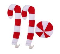PRETYZOOM Christmas Antlers for Xmas Car Decorations Nose for Outdoor Christmas Decorations Accessory