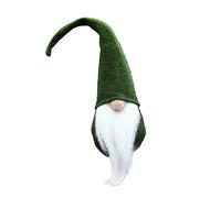 PRETYZOOM Christmas Gnome Santa Swedish Scandinavian Tomte Nisse Home Table Decoration Plush Doll for Christmas Decorations Green Nordic