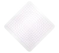 PRETYZOOM Clay Roller Board Acrylic Sheet 2 Pack Pottery Pressure Plates White Lightweight Ergonomic Design Round Corner for Clay Modeling and Pottery Crafts