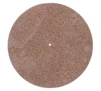 PRETYZOOM Cork Rotating Cushion Vinyl Record Protective Mat Slim Turntable Pad Record Disc Mat for Phonograph & Household Audio Equipment 29.70 X 29.70 X 0.10 Cm