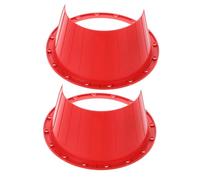 PRETYZOOM Cover Speaker Spacer Ring Adapter for Car Door Speakers Plastic Bracket