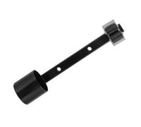 PRETYZOOM Crutch Storage Rack Wheelchair Cane Holder Stainless Steel Easy to Detach Durable Black Mobility Scooter Accessory 10.22x2.55x1.77in