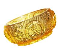 PRETYZOOM Crystal Cornucopia Ornament 12cm Wealth Basin Treasure Bowl Feng Shui Decor Chinese Table Decor Office Home Display