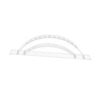 PRETYZOOM Curved Storage Rack for Makeup Brushes Cosmetic Storage Container Pen Showing Holder for Vanity Table Organization