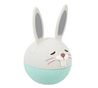 PRETYZOOM Cute Rabbit Kitchen Timer Mechanical Countdown Manual Cooking Timer for Boys and Girls Classroom and Home Use Thin Green Model