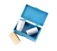 PRETYZOOM Cylinder Set for Density Investigation Copper Iron Aluminum Metals for Heat Experiments Educational Physics Lab Supplies with Plastic Storage Case