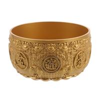 PRETYZOOM Decorative for Prosperity and Wealth Treasure Bowl Ornament with Elegant Design and Fortune Blessing Home Accent for Business Opening