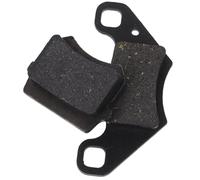 PRETYZOOM Disc Brake Pad Set Braking Performance Improving Braking Effect 2pcs Iron Material Black Colour Motorcycle Suitable for Off-road and Atv Bikes