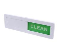 PRETYZOOM Dishwasher Clean Dirty Sign and Mother's Day with Sliding Indicator, Practical White Acrylic Sign for Weddings for Kitchen Organisation