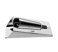 PRETYZOOM DIY Bias Tape Maker 50mm Single and Double Fold Binding Tool for Quilting Sewing Fabric Bias Tape Shaping Gadget for Crafting and Quilt Binding Black