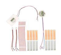 PRETYZOOM DIY Fruit Battery Science Kit with Electronic Clock for Hands Physics Experiment for Family Learning Energy Conversion Conductivity Exploration Educational Stem for Students