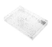 PRETYZOOM DIY Sublimation Snow Globe Photo Frame 4x6 Inch with Heat Transfer Technology, Plastic and Aluminum Material, Resistant to Deformation, for Home Decor and Desktop Display