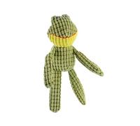PRETYZOOM Dog Plush Squeak Interactive Animal with Short Plush and Cotton Rope Material Reduces Boredom and Destructive Behavior for Pet Playing and Chewing