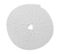 PRETYZOOM Door and Window Seal Door Weather Stripping Exterior Window Sealing Strip White Foam
