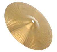 PRETYZOOM Drum Cymbal Jazz Crash Cymbals Practice Drum Set Accessories for Beginners and Musicians