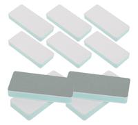 PRETYZOOM Dual Grit Sanding Blocks 10 Pcs 9X4Cm Fast Buffing Sponge Polishing Pads for Jewellery Craft Jade Polishing Handheld Abrasive Tools Suitable for Model Making Stone Work